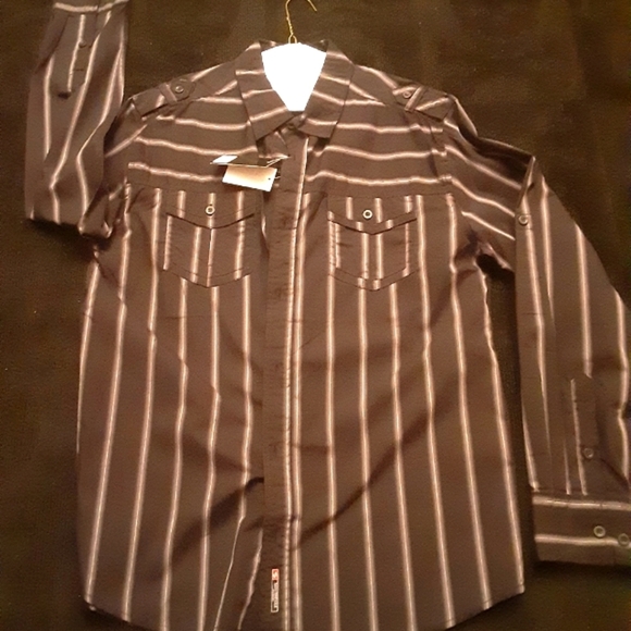 South Pole Other - Men's Bl/Gray/Wht Shirt